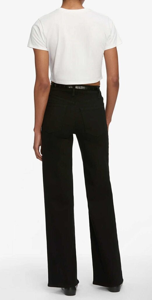 Frame Le Slim Palazzo Jeans in Black - Size 29 (retails for $268)