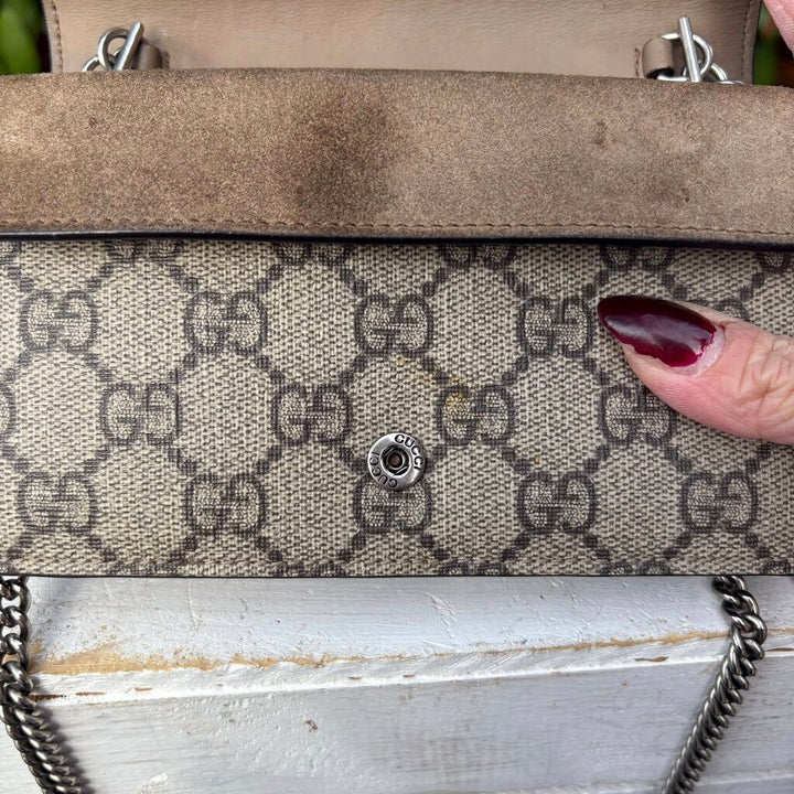 Gucci Dionysus GG Supreme Super Mini Crossbody