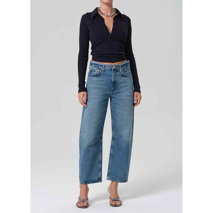 Citizens of Humanity Micro Relaxed Jean in Pacifica - Size 24 (Retails $258)