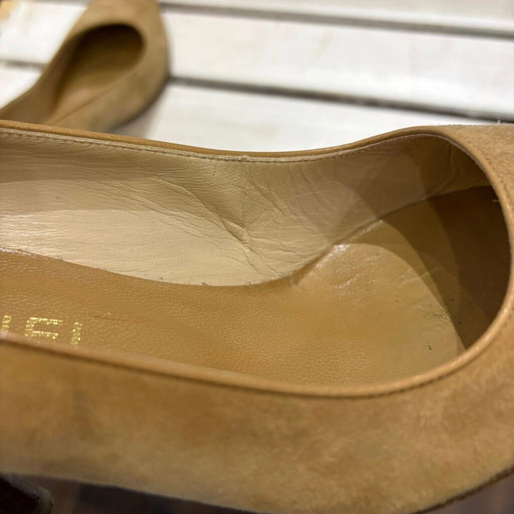 Chanel Vintage Suede Heels - Size 38