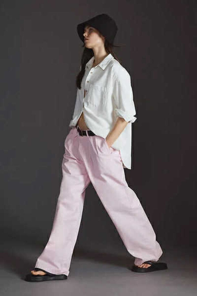 Denimist NWT Blair Double Pleated Pants - Size 28 (Retails for $265)