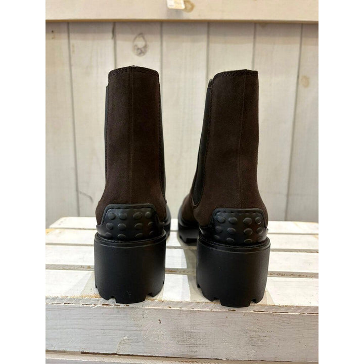 Tod's NWT Suede Slip On Booties in Palissan - Size 8 (Retails for $1,045)