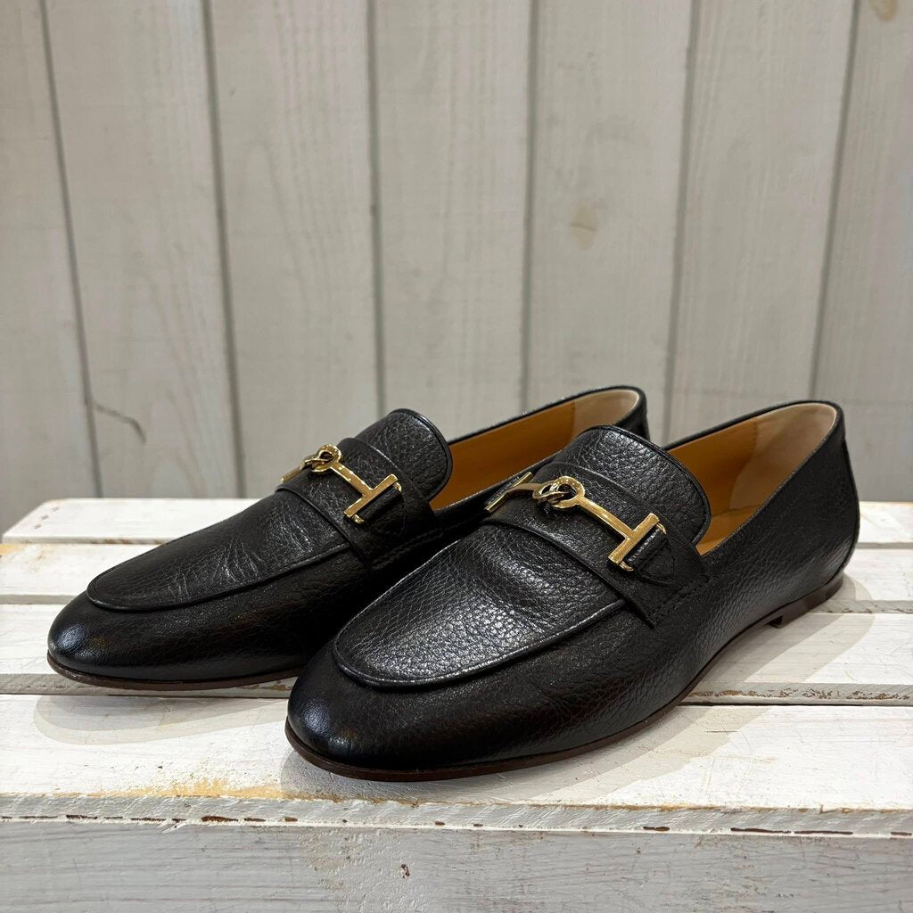 Tod's T Ring Loafer Flats - Size 37.5