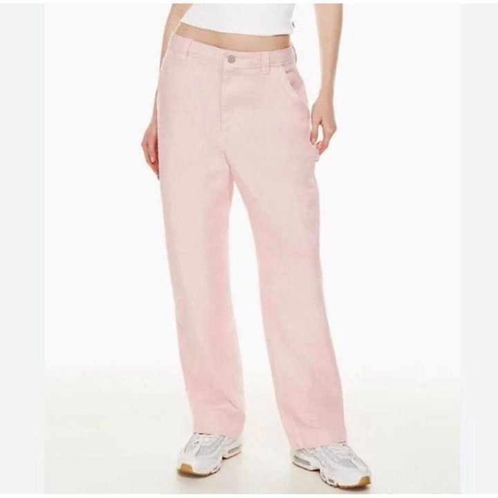 TNA NWT Greenwich Pants in Shy Pink - Size 10 (Retails for $98)