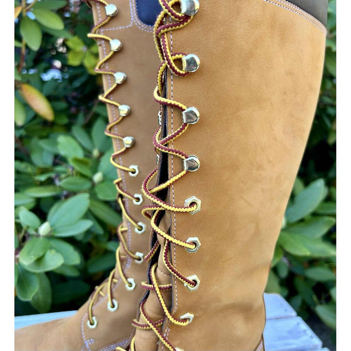 Womens Timberland 14" Premium Waterproof Boot in Wheat - Size 8