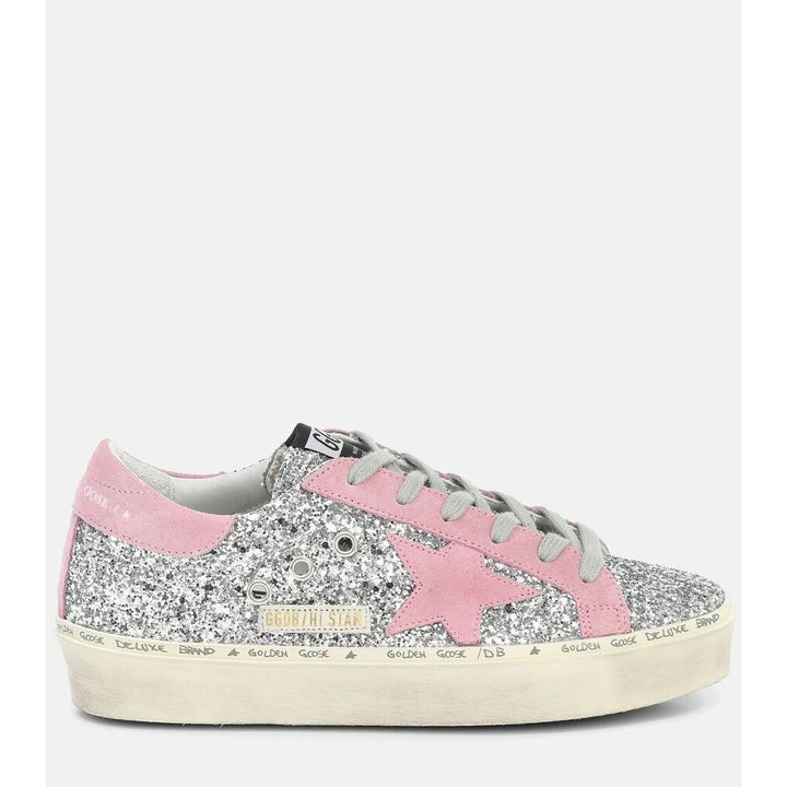 Golden Goose Hi Star Glitter Sneakers - Size 37 (Retails for $605)