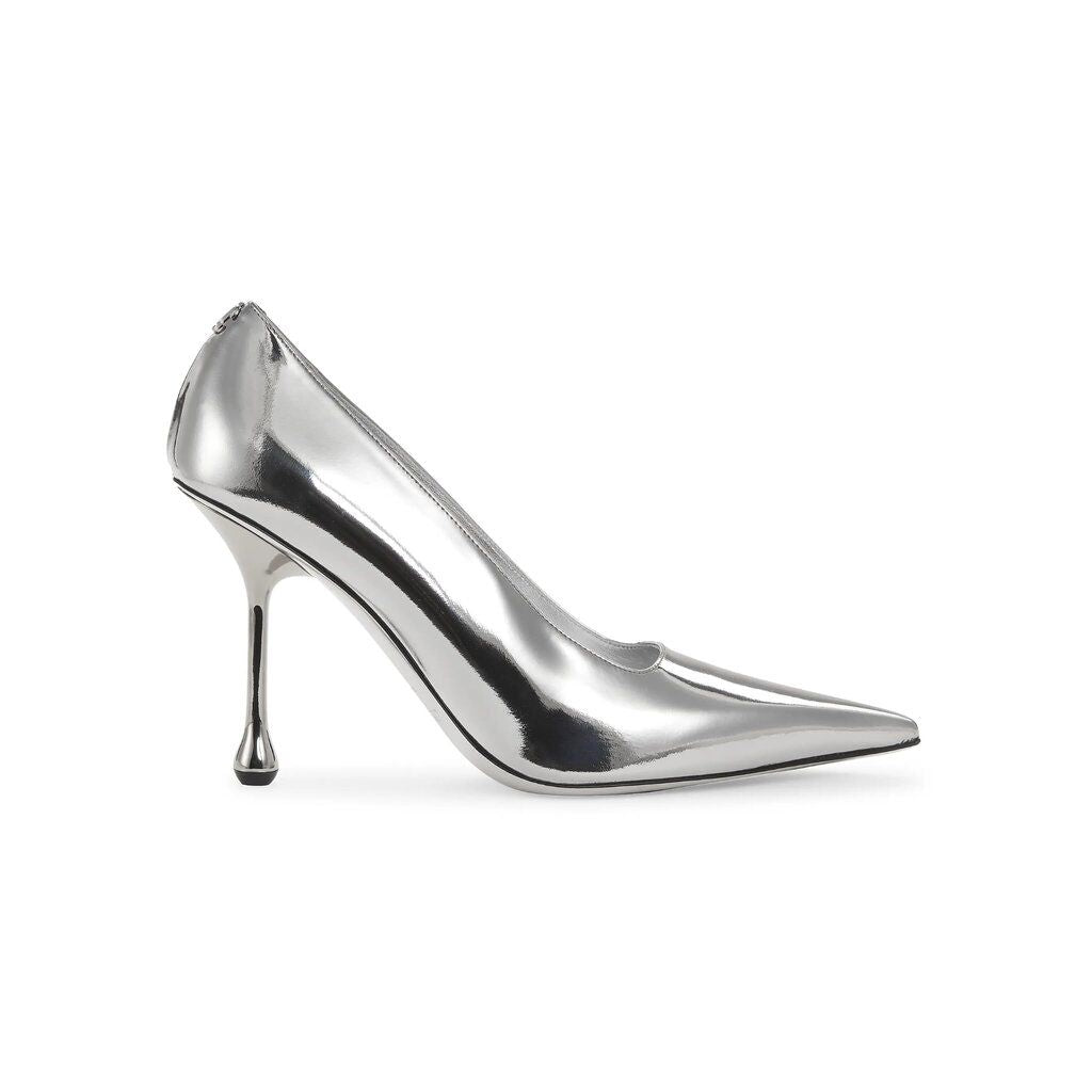 Jimmy Choo Ixia 95MM Metallic Leather Pumps - Size 38 (Retails for $995)