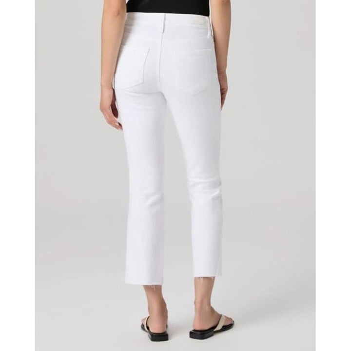 Paige Cindy Crop Straight Jean - Size 27 (Retails $199)
