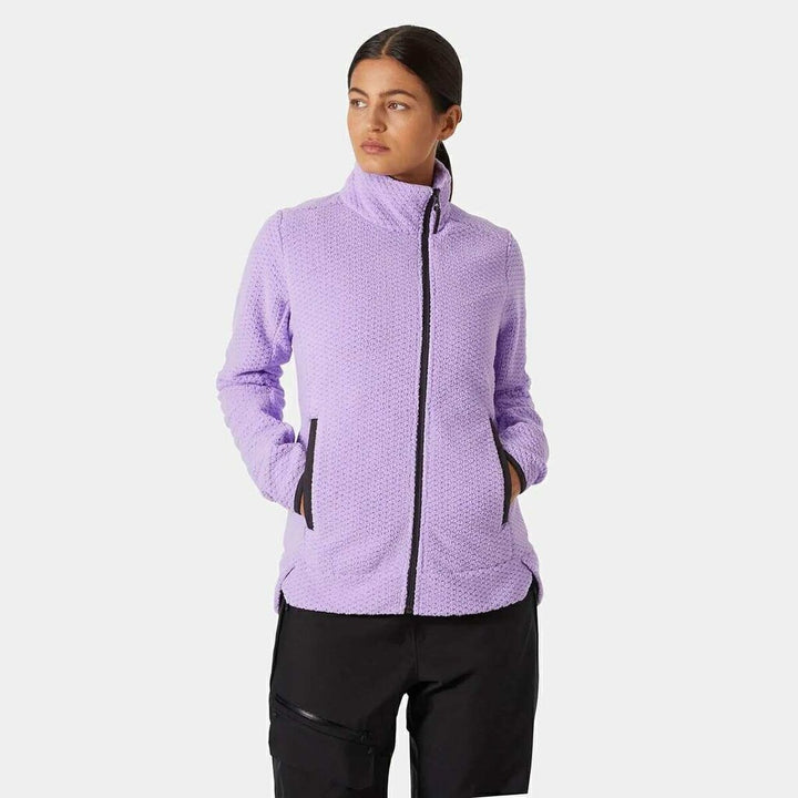 Helly Hansen Lyra Fleece Jacket in Lilac - Size Small