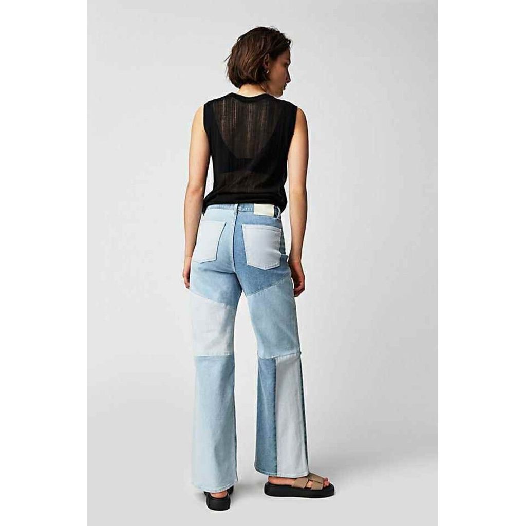 DL1961 X Ksenia Schnider NWT Zoie Patchwork Jeans - Size 28 (Retails for $379)