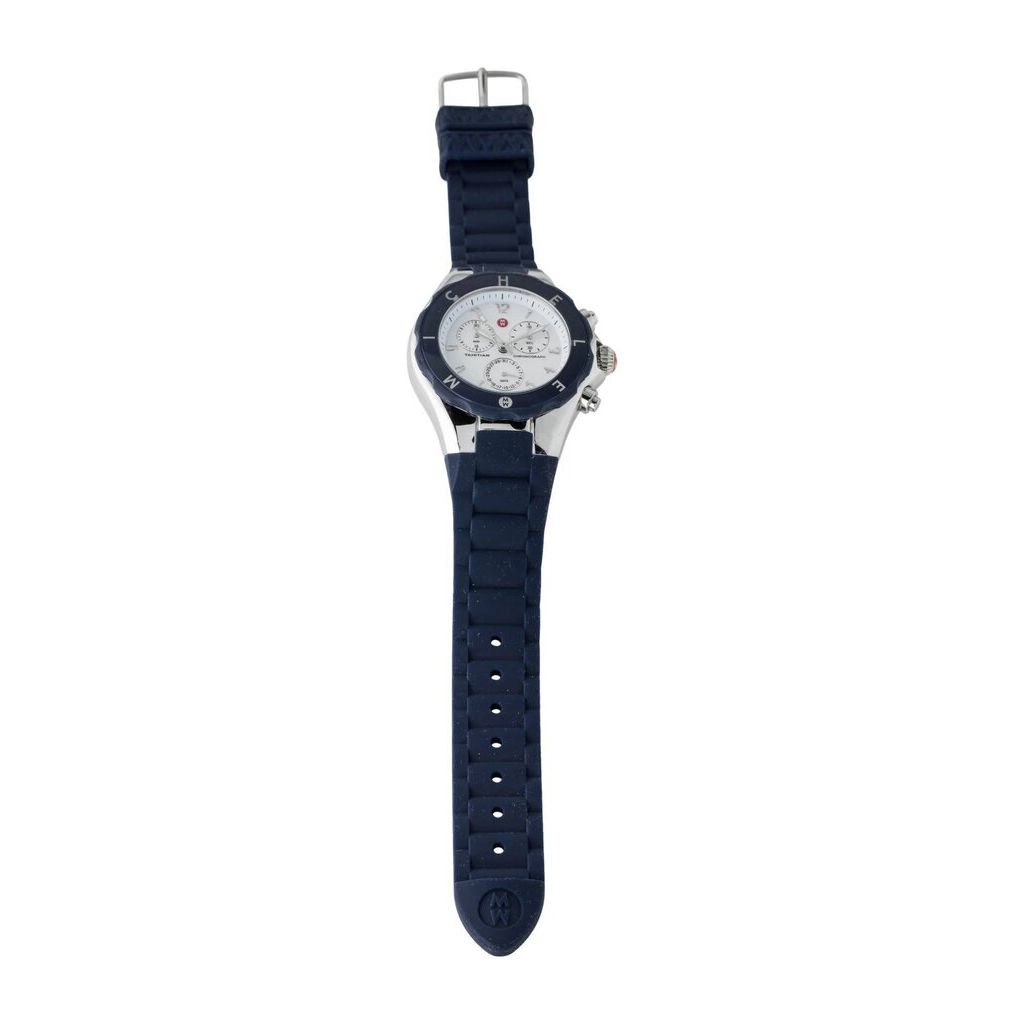 Michele Tahitian Jelly Bean Watch in Navy