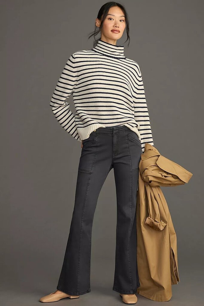 Pilcro Low-Rise Utility Demilune Pants - Size 27