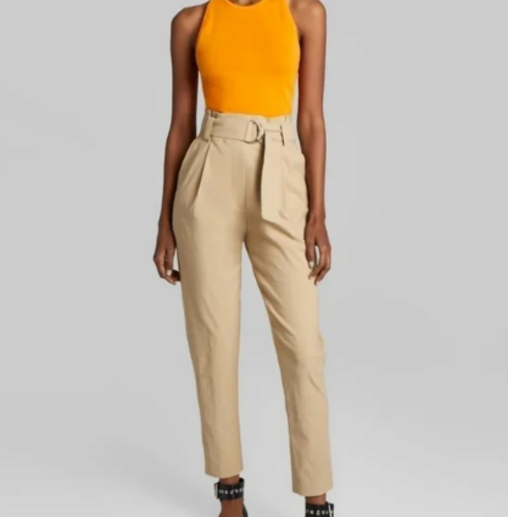 ALC Diego Linen Paperbag Pants - Size 2