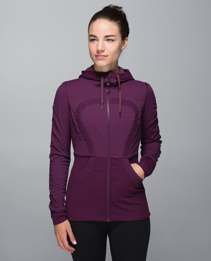 Lululemon Dance Studio Reversible Jacket III in Plum - Size Small