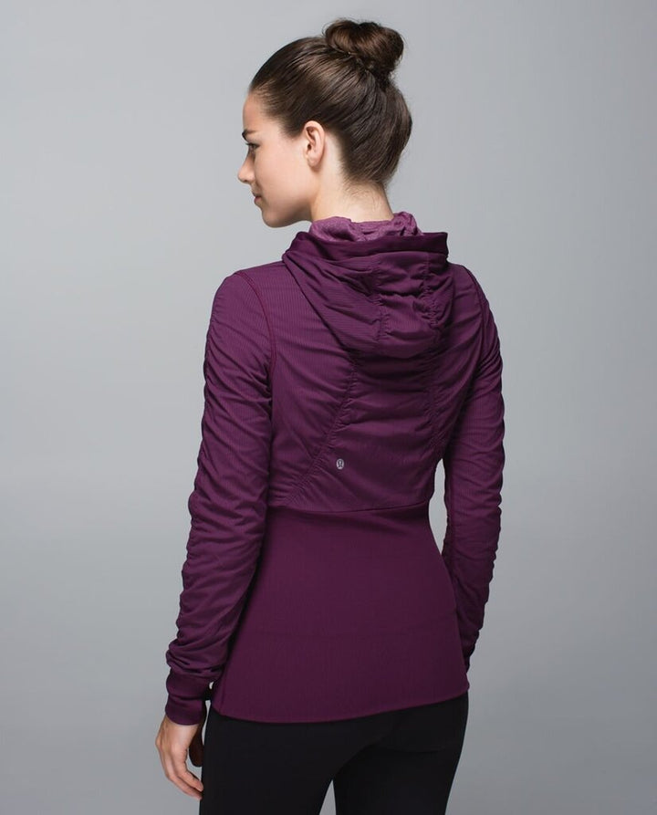 Lululemon Dance Studio Reversible Jacket III in Plum - Size Small