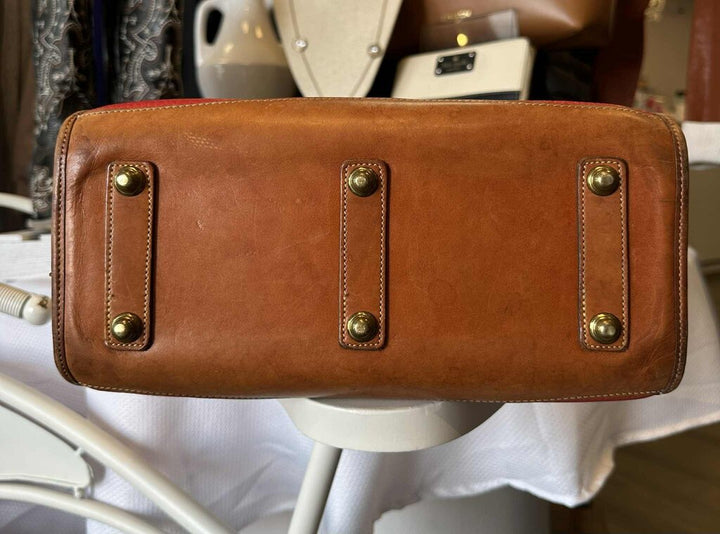 Dooney & Bourke Boston Red Leather Bag