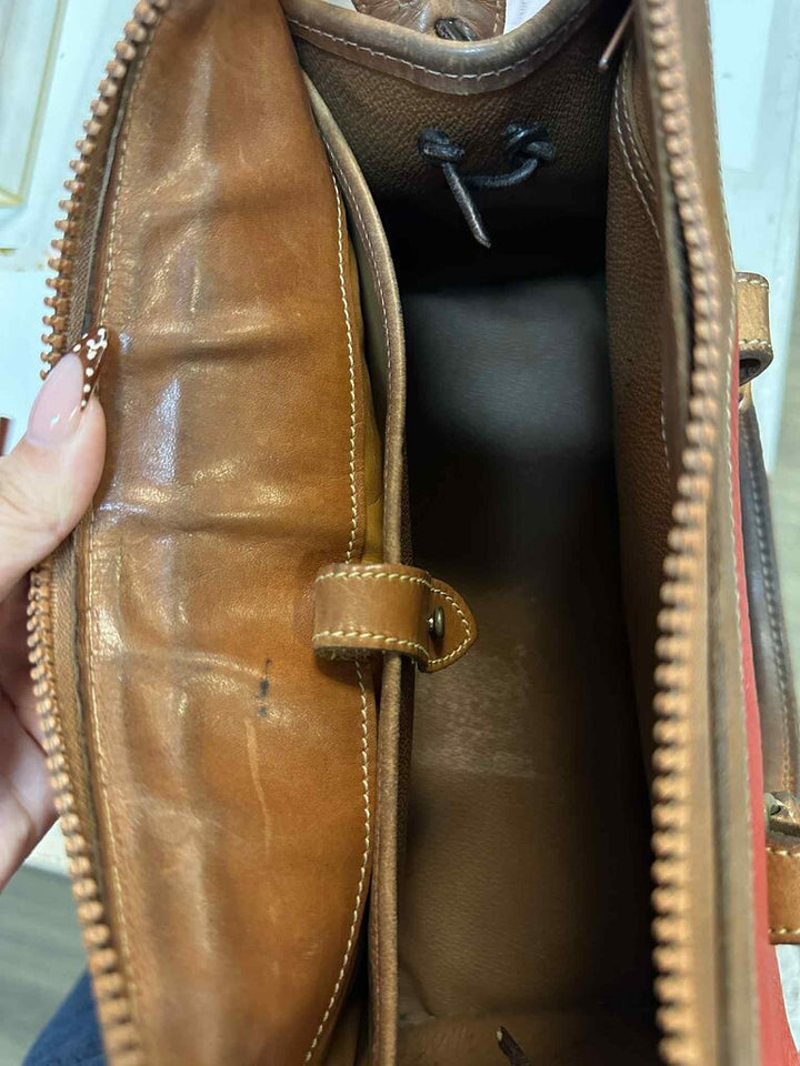 Dooney & Bourke Boston Red Leather Bag