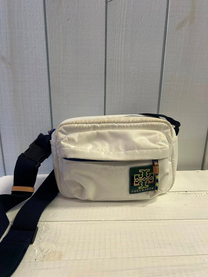 Tory Burch Ripstop Crossbody in Snow White