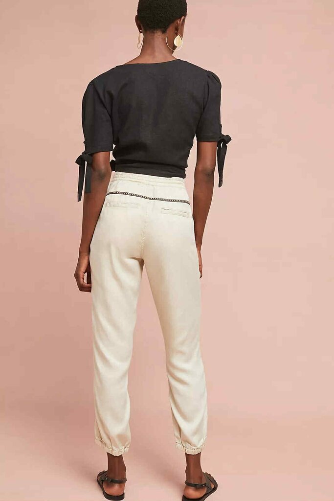 Anthropologie Cedar Embroidered Joggers - Size XS