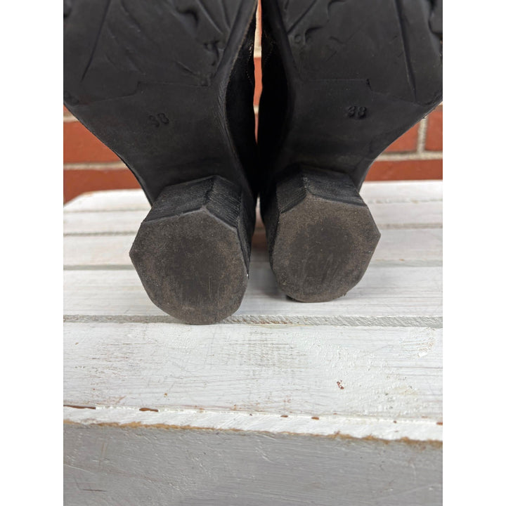 A.S. 98 Belted Leather Boots (Retails for $400) - Size 38