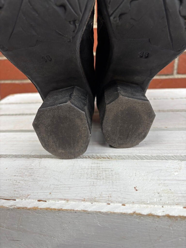 A.S. 98 Belted Leather Boots (Retails for $400) - Size 38