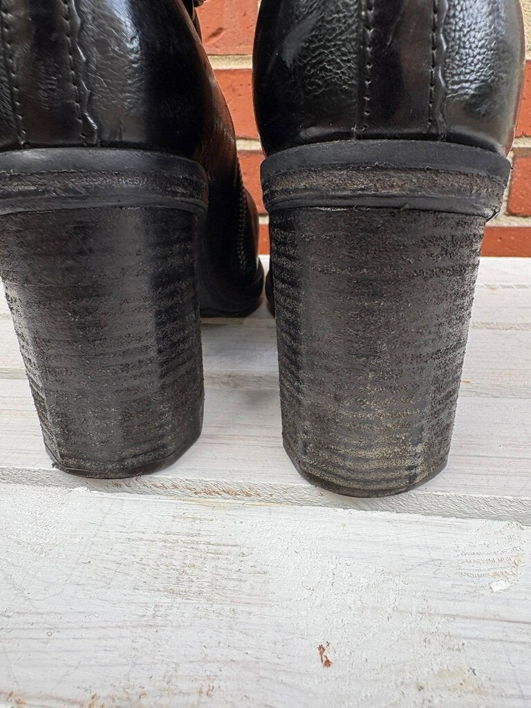 A.S. 98 Belted Leather Boots (Retails for $400) - Size 38