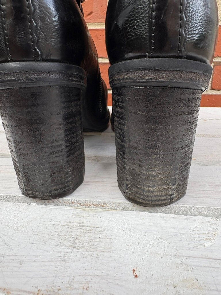 A.S. 98 Belted Leather Boots (Retails for $400) - Size 38