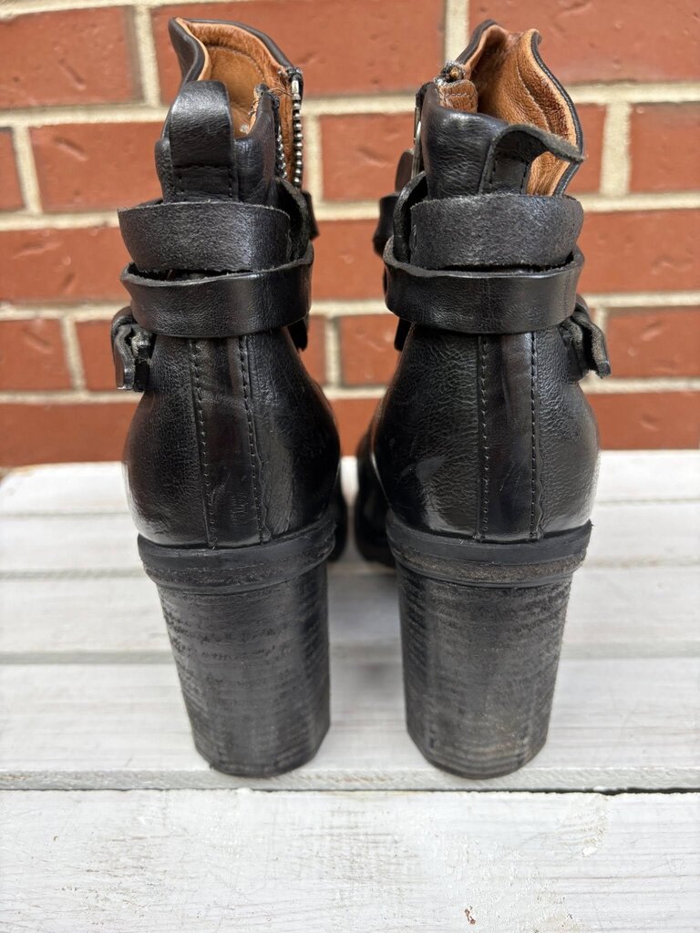 A.S. 98 Belted Leather Boots (Retails for $400) - Size 38