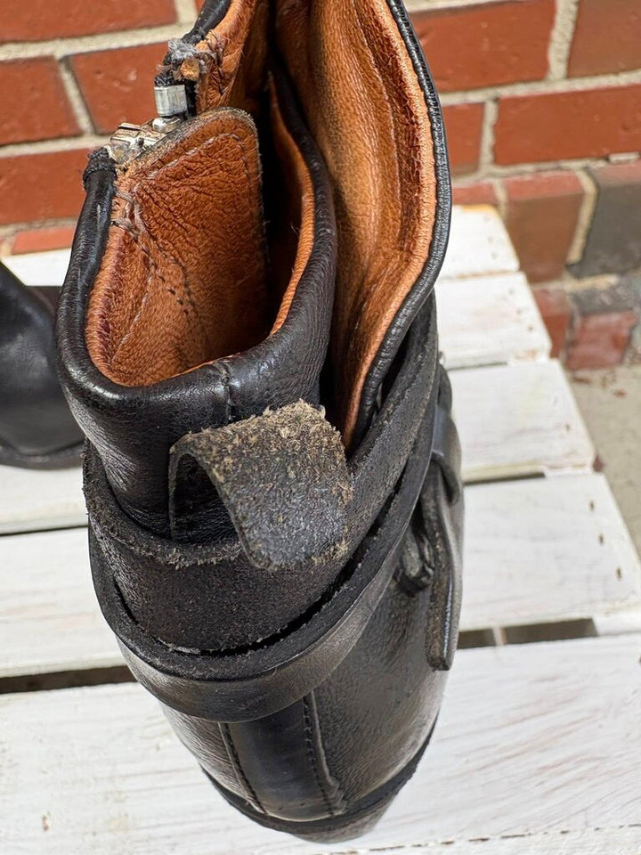 A.S. 98 Belted Leather Boots (Retails for $400) - Size 38