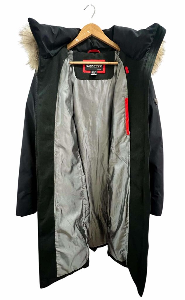 Sunice Fur Hood Puffer Coat - Size 16