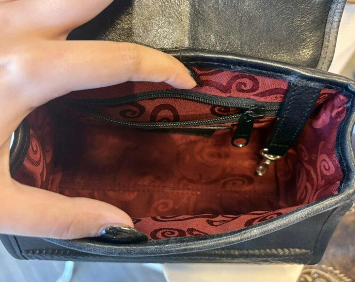 Brighton Croc Embossed Crossbody