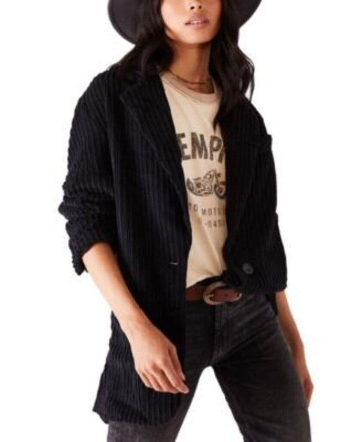 Free People Everly Cord Blazer - Size Small