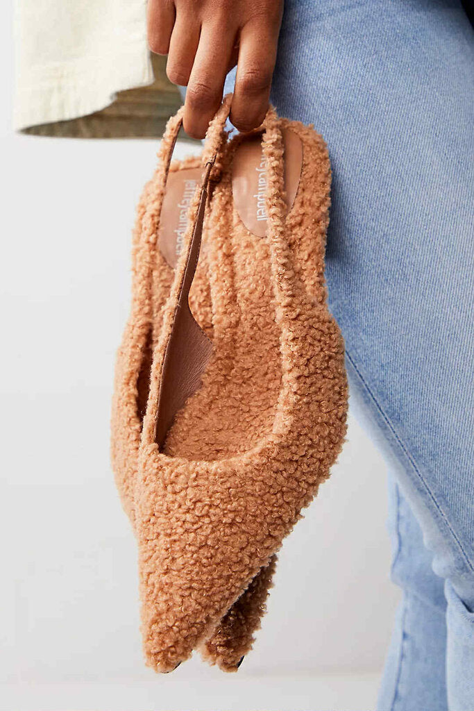 Jeffery Campbell Warm With You Kitten Heels - Size 7.5