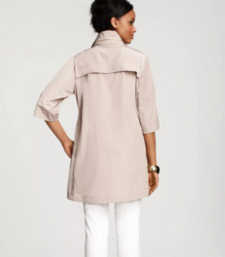 Ali Ro Zip Front Anorak Jacket - Size Small