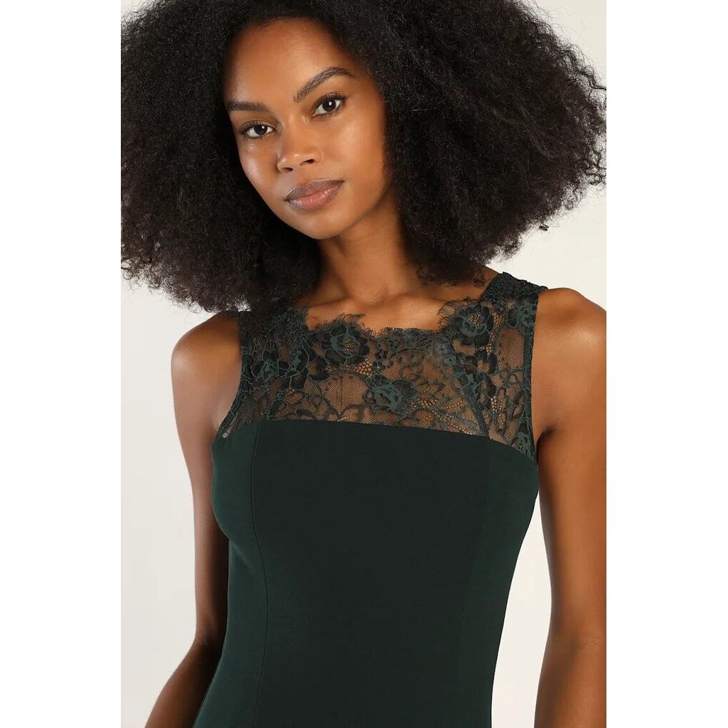 lulus green lace dress Lovely Emerald Green Dress - Lace Dress - Short Sleeve Dress