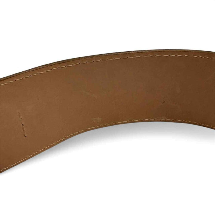 Brave Stas Nappa Belt in Nude (Retails for $155) - Size 26