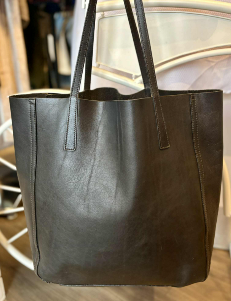 Shinola Medium Shopper Tote in Black