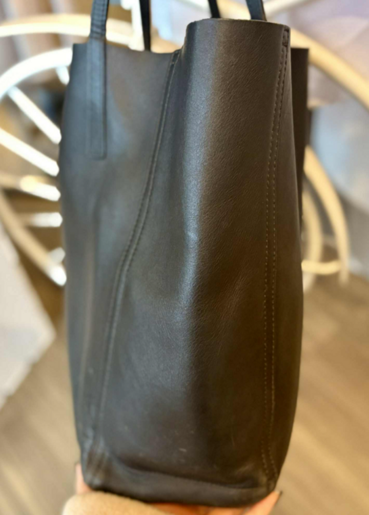 Shinola Medium Shopper Tote in Black