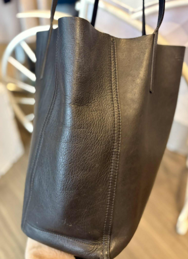 Shinola Medium Shopper Tote in Black