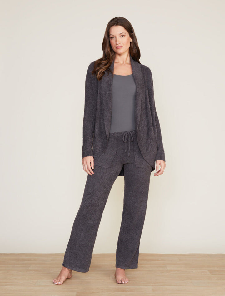 Barefoot Dreams CozyChic Lite® Circle Cardi In Carbon (Retails for $125) - Size Medium