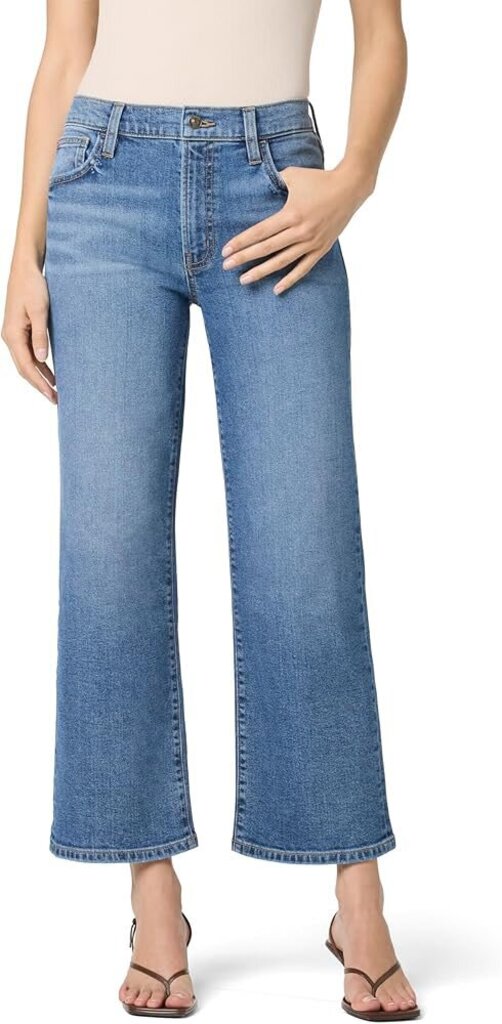 Hudson Rosalie High Rise Wide Leg Cargo Ankle Jean in Alcott (Retails for $250) - Size 29