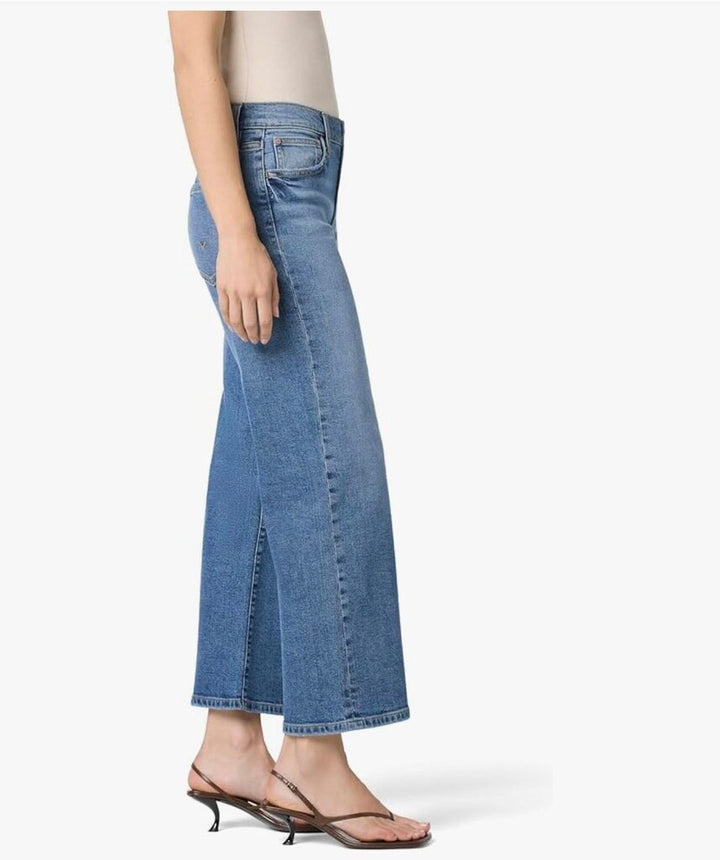 Hudson Rosalie High Rise Wide Leg Cargo Ankle Jean in Alcott (Retails for $250) - Size 29