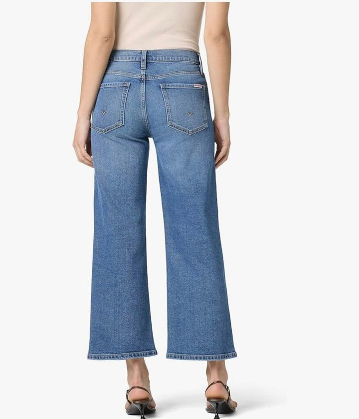 Hudson Rosalie High Rise Wide Leg Cargo Ankle Jean in Alcott (Retails for $250) - Size 29