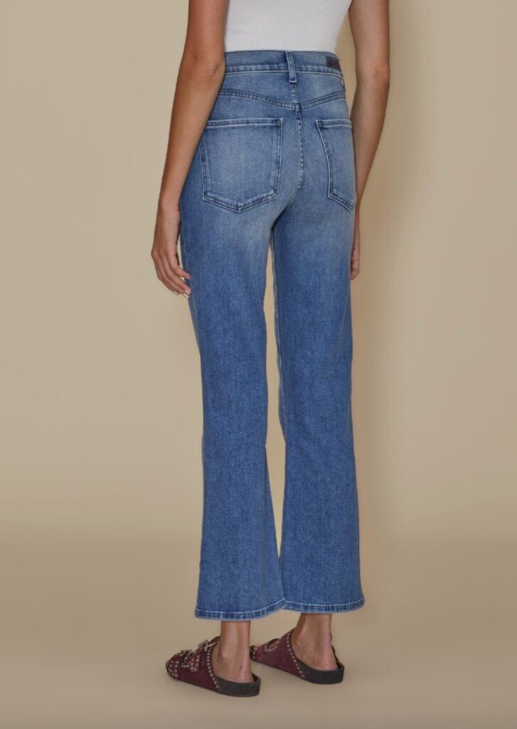 Le Jean Bella Crop Flare Jeans (Retails for $228) - Size 27