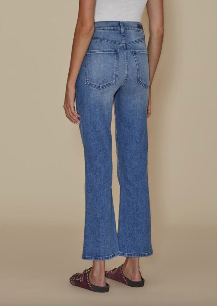 Le Jean Bella Crop Flare Jeans (Retails for $228) - Size 27