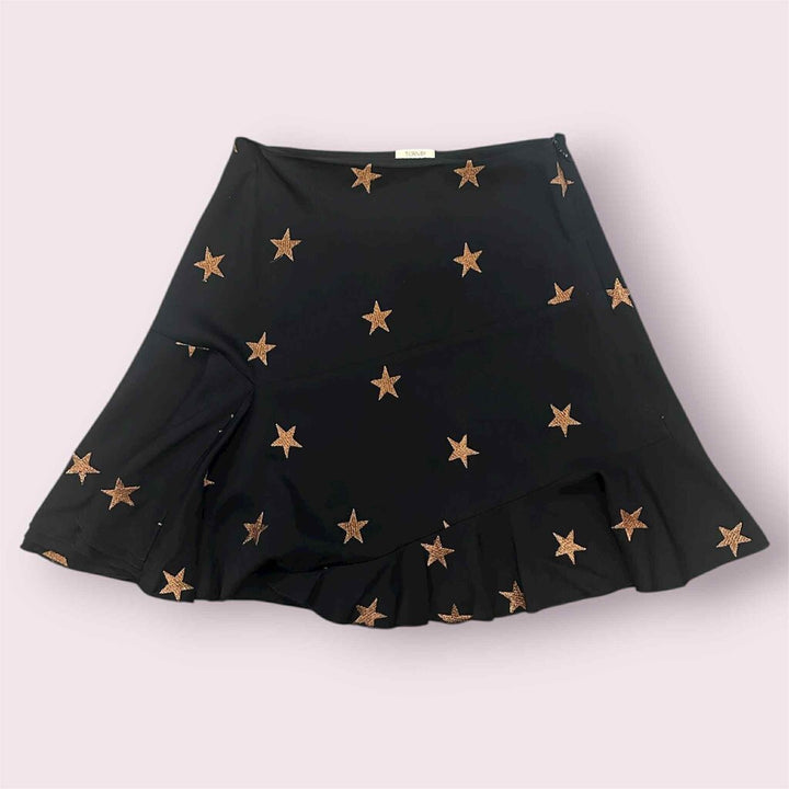 Torn By Ronny Star Skirt - Size S/M