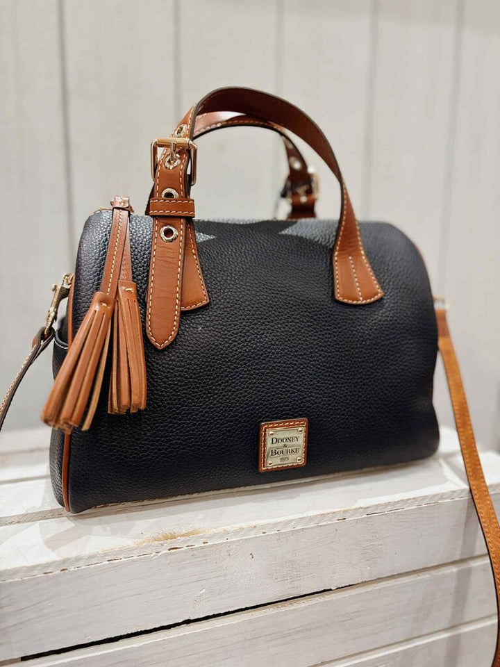 Dooney & Bourke NWT Kendra Satchel in Midnight Blue