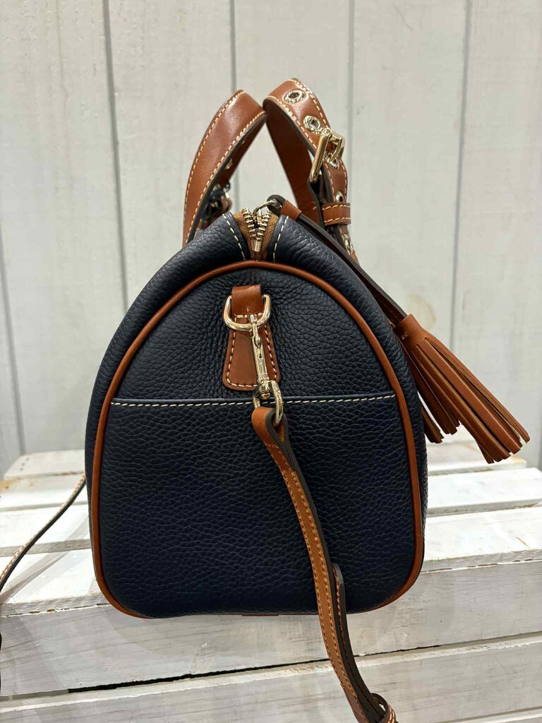 Dooney & Bourke NWT Kendra Satchel in Midnight Blue