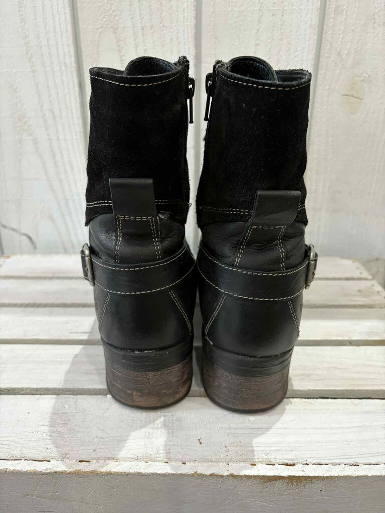 Taos Crave Suede Combat Boots (Retails $250) - Size 40