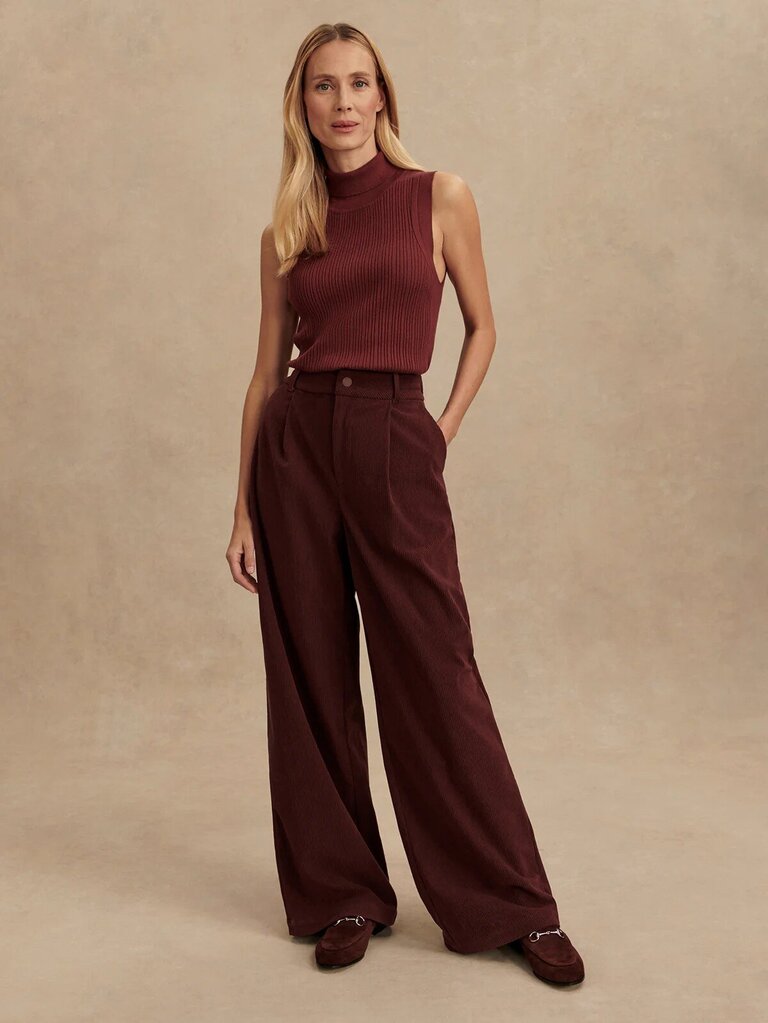 Varley NWT Floris Wide Leg Pant 32" (Retails for $168) - Size Small
